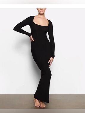 skims jelly sheer off the shoulder dress Off The Shoulder Dress Skims